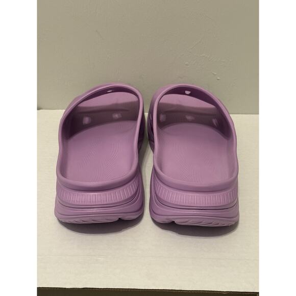 Hoka Men\'s Ora Recovery 3 Comfort Slip On Slide Sandals Purple Size 14 main image 7